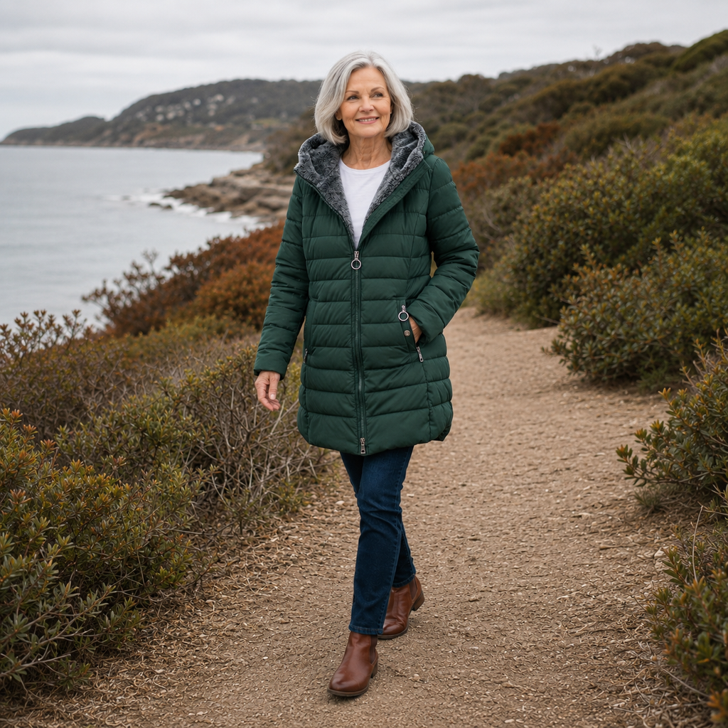 BRÍDÍN | FLEECE-LINED WINTER COAT