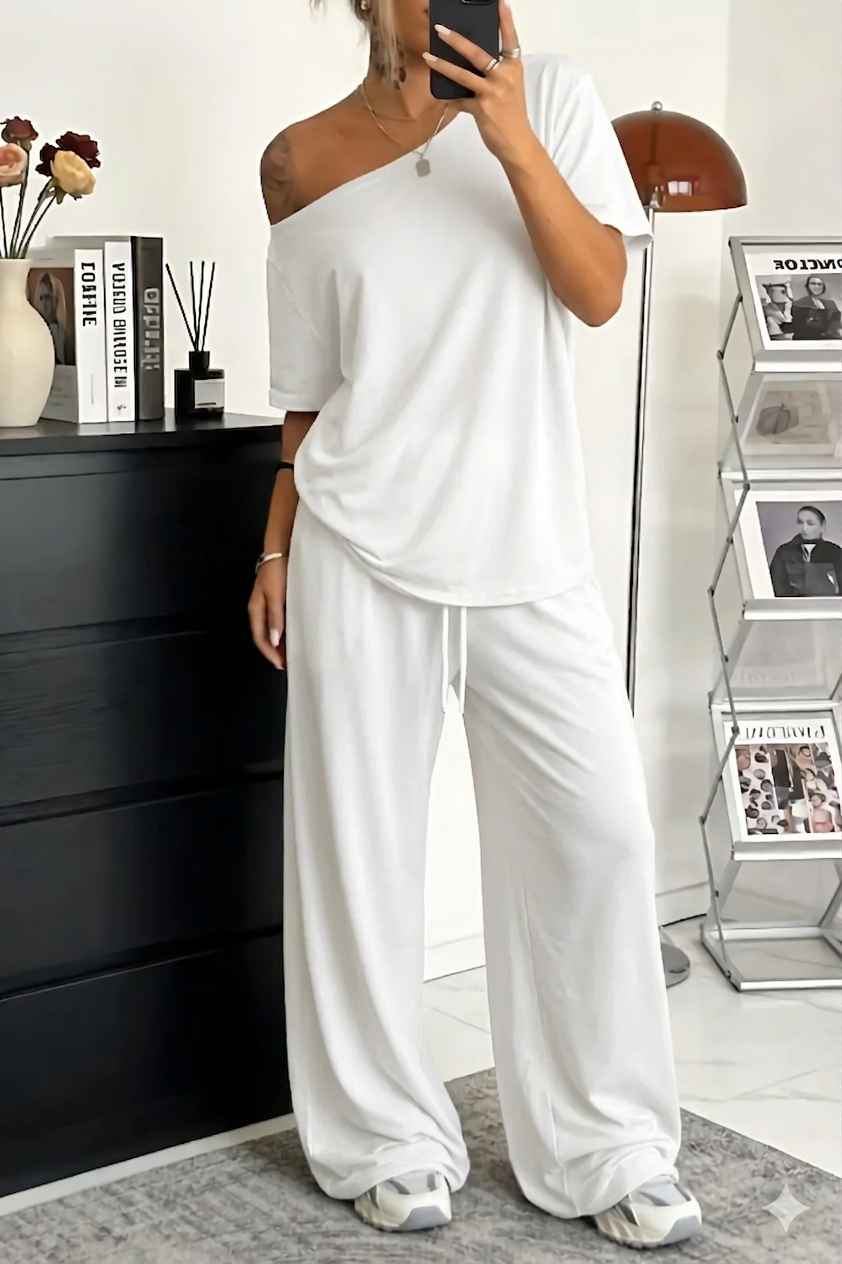 Barellea | Off Shoulder Two Piece Set