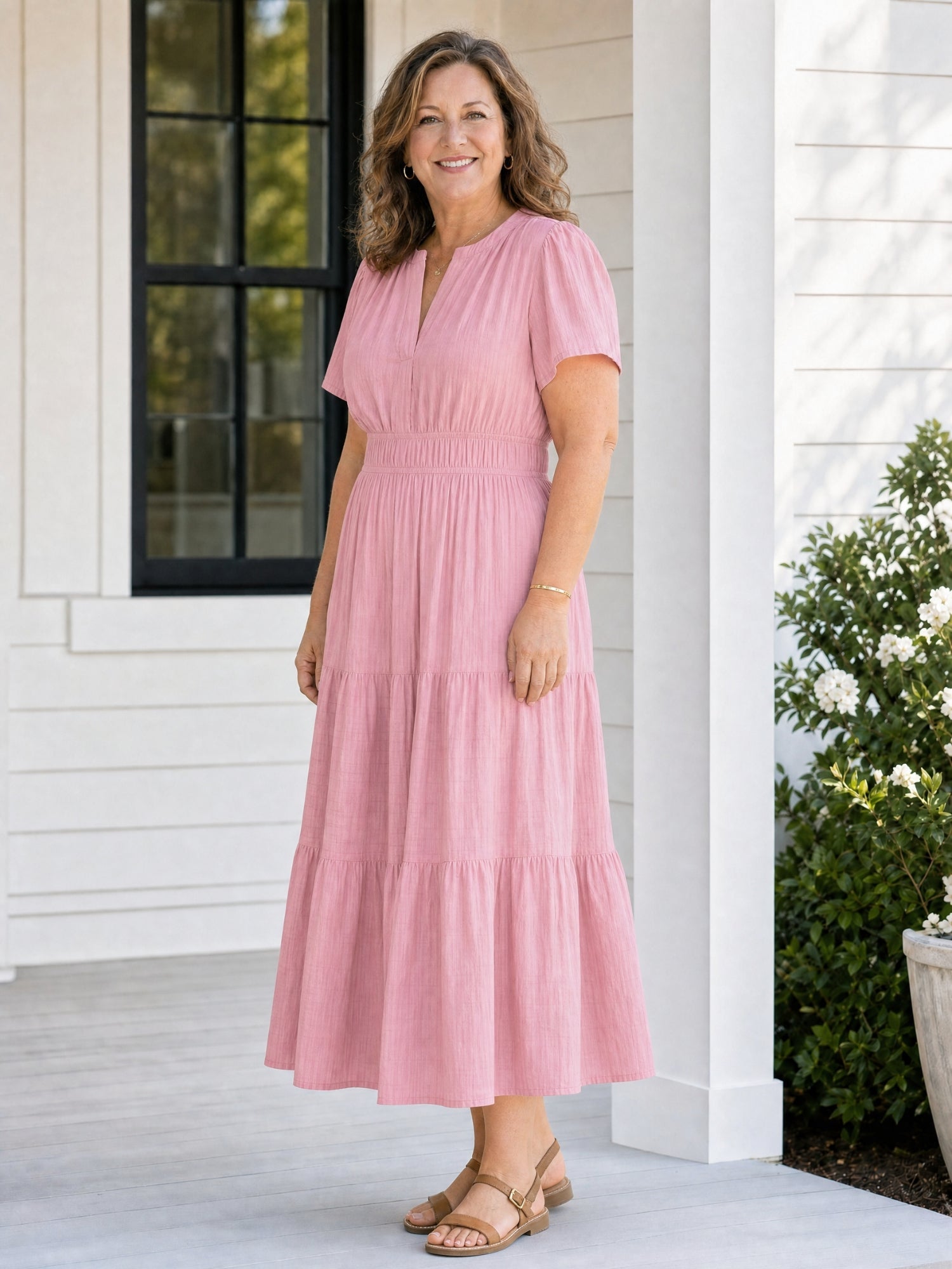MUIRNE | TIERED MAXI DRESS