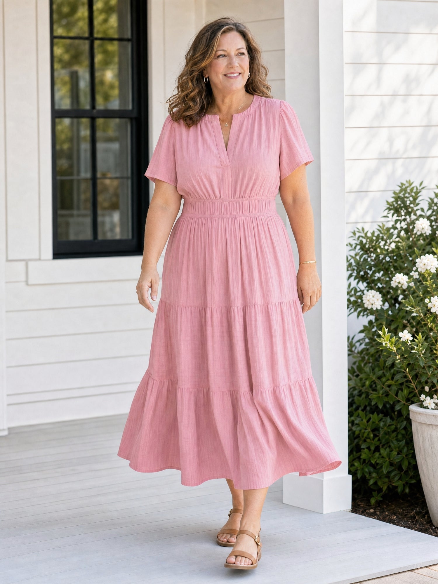 MUIRNE | TIERED MAXI DRESS
