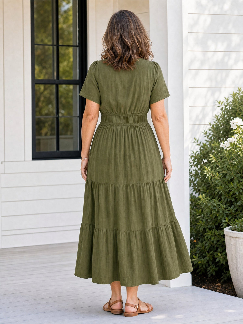 MUIRNE | TIERED MAXI DRESS