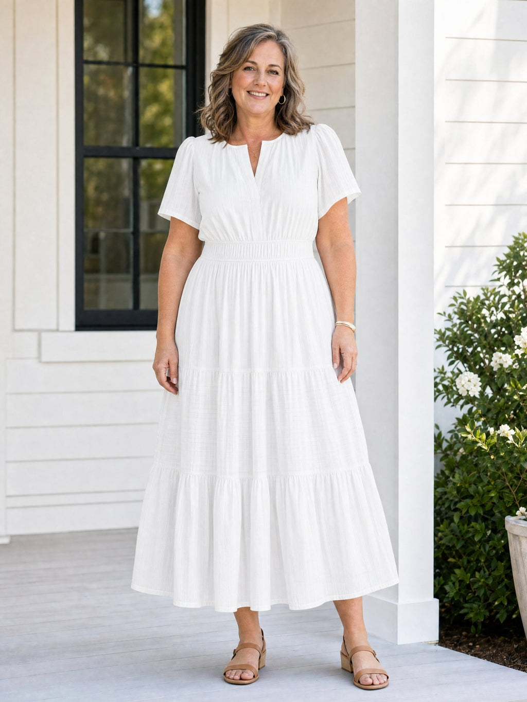 MUIRNE | TIERED MAXI DRESS