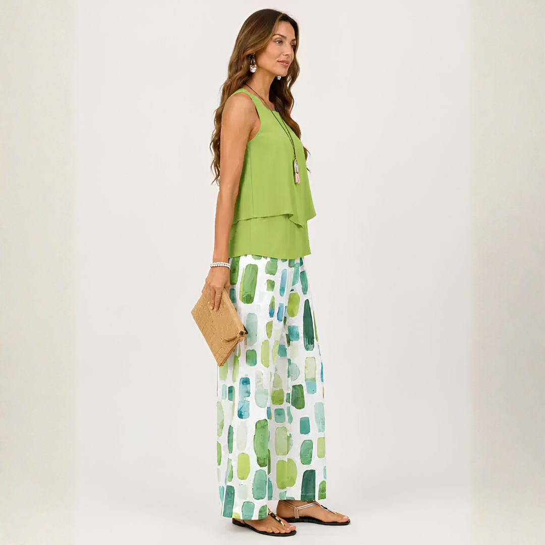 MEABH | ABSTRACT PRINT TWO-PIECE SET