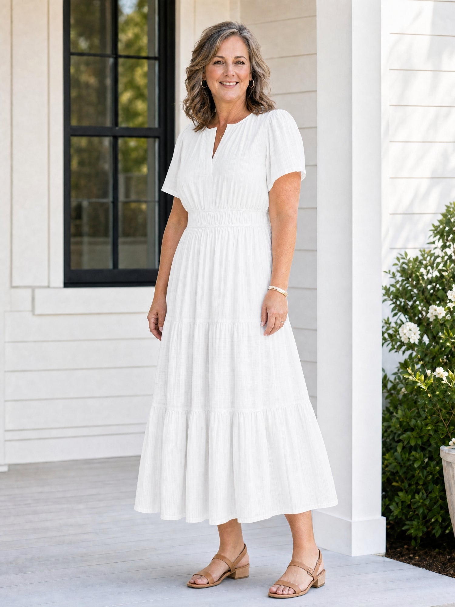 MUIRNE | TIERED MAXI DRESS