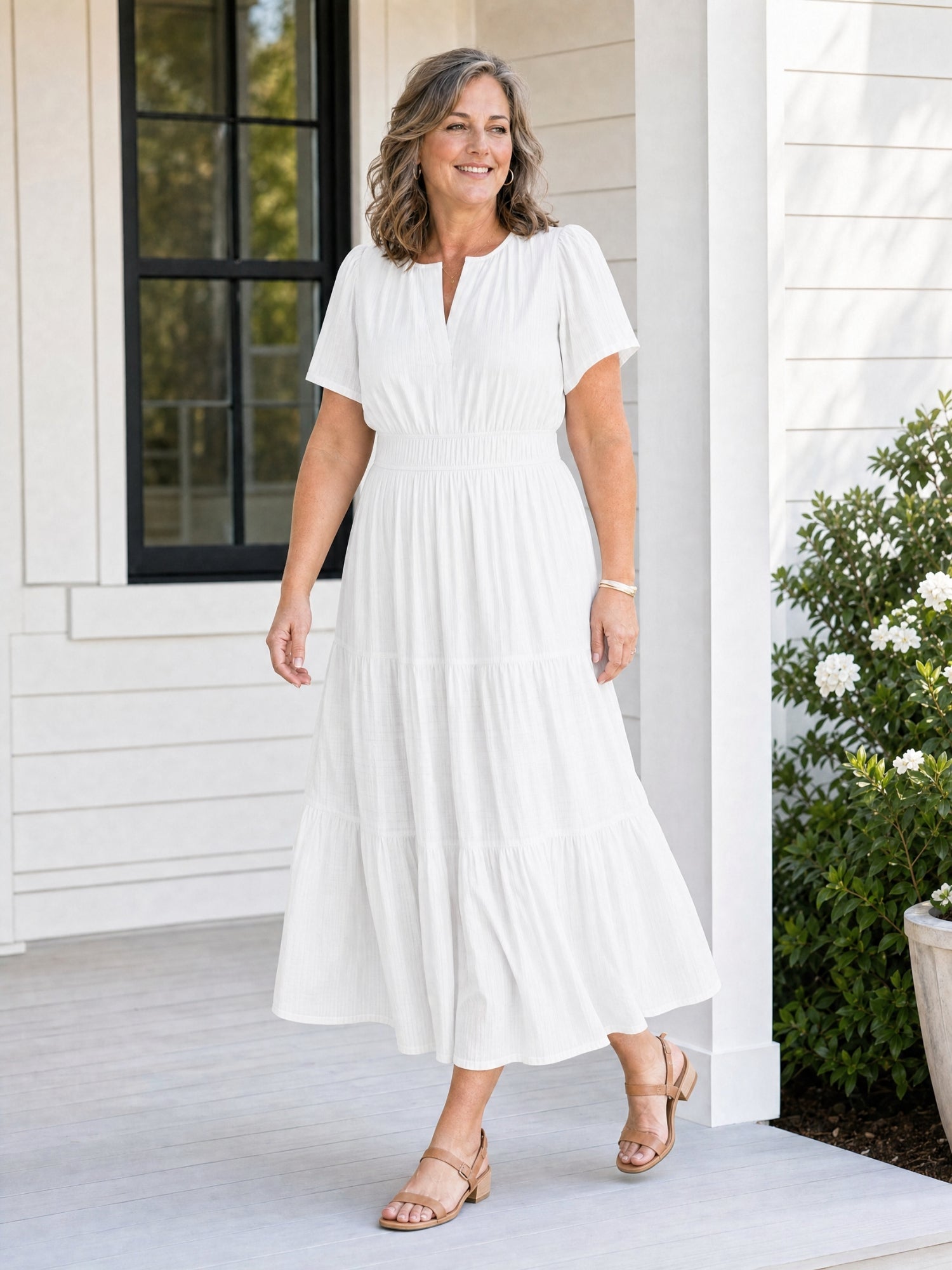 MUIRNE | TIERED MAXI DRESS
