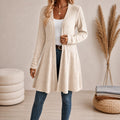 ELEANOR | RIBBED OPEN-FRONT CARDIGAN