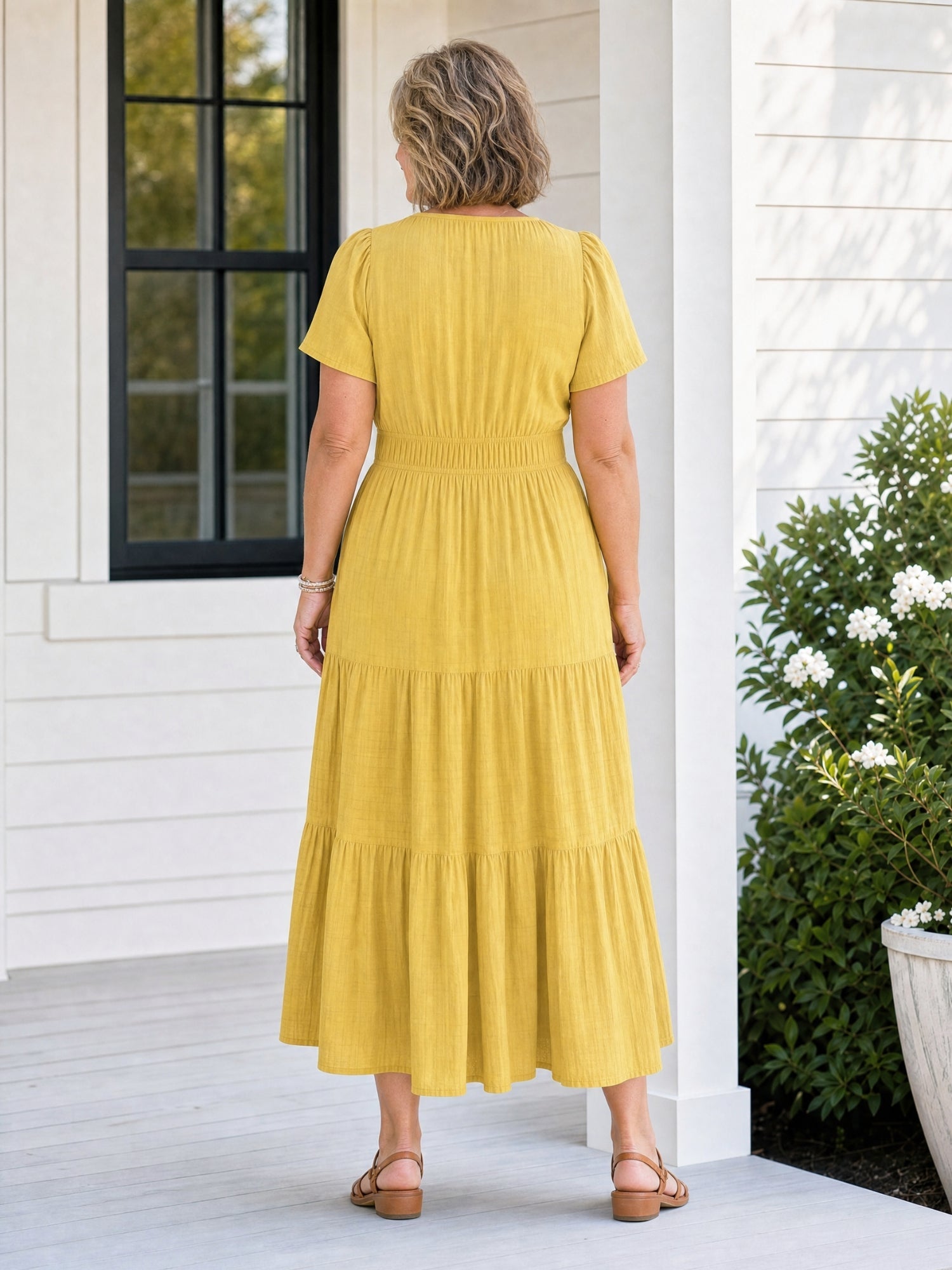 MUIRNE | TIERED MAXI DRESS