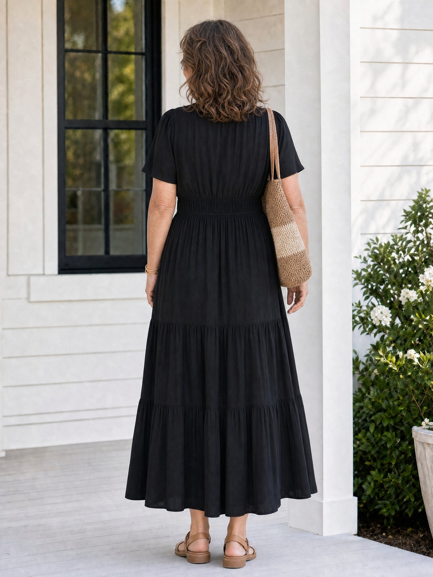 MUIRNE | TIERED MAXI DRESS