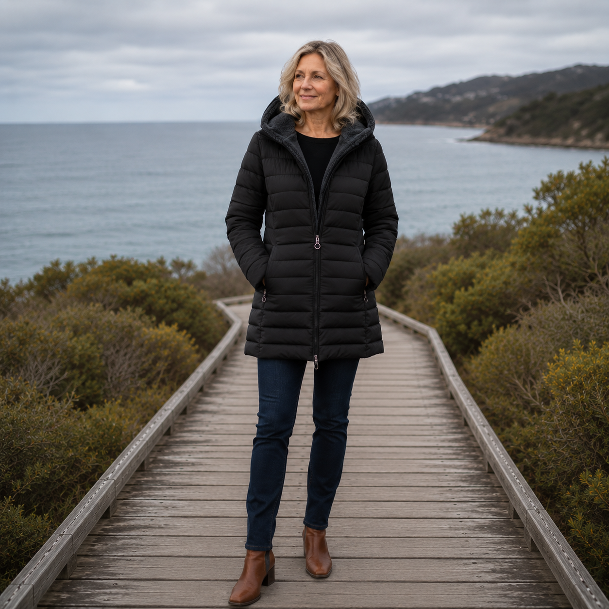BRÍDÍN | FLEECE-LINED WINTER COAT