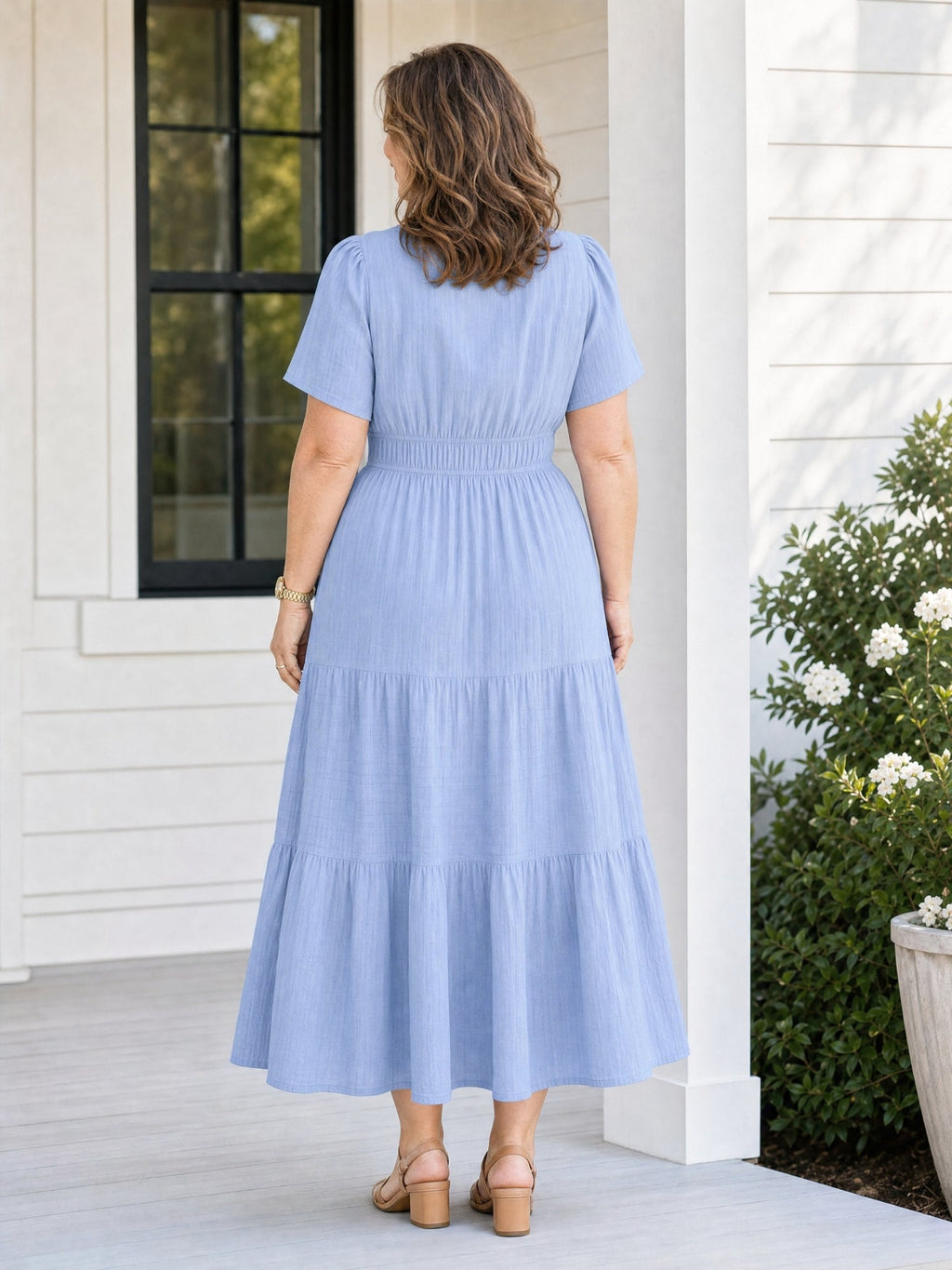 MUIRNE | TIERED MAXI DRESS