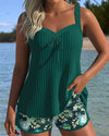 FIADH | STRIPED TANKINI SET
