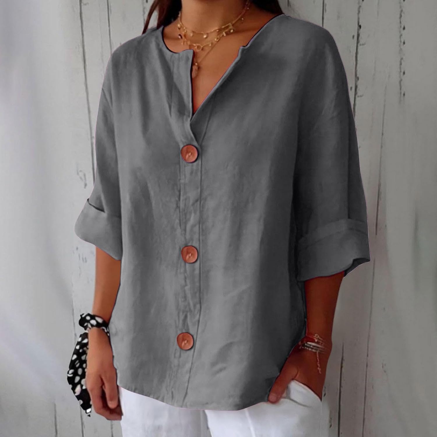 Irelie | relaxed timeless blouse