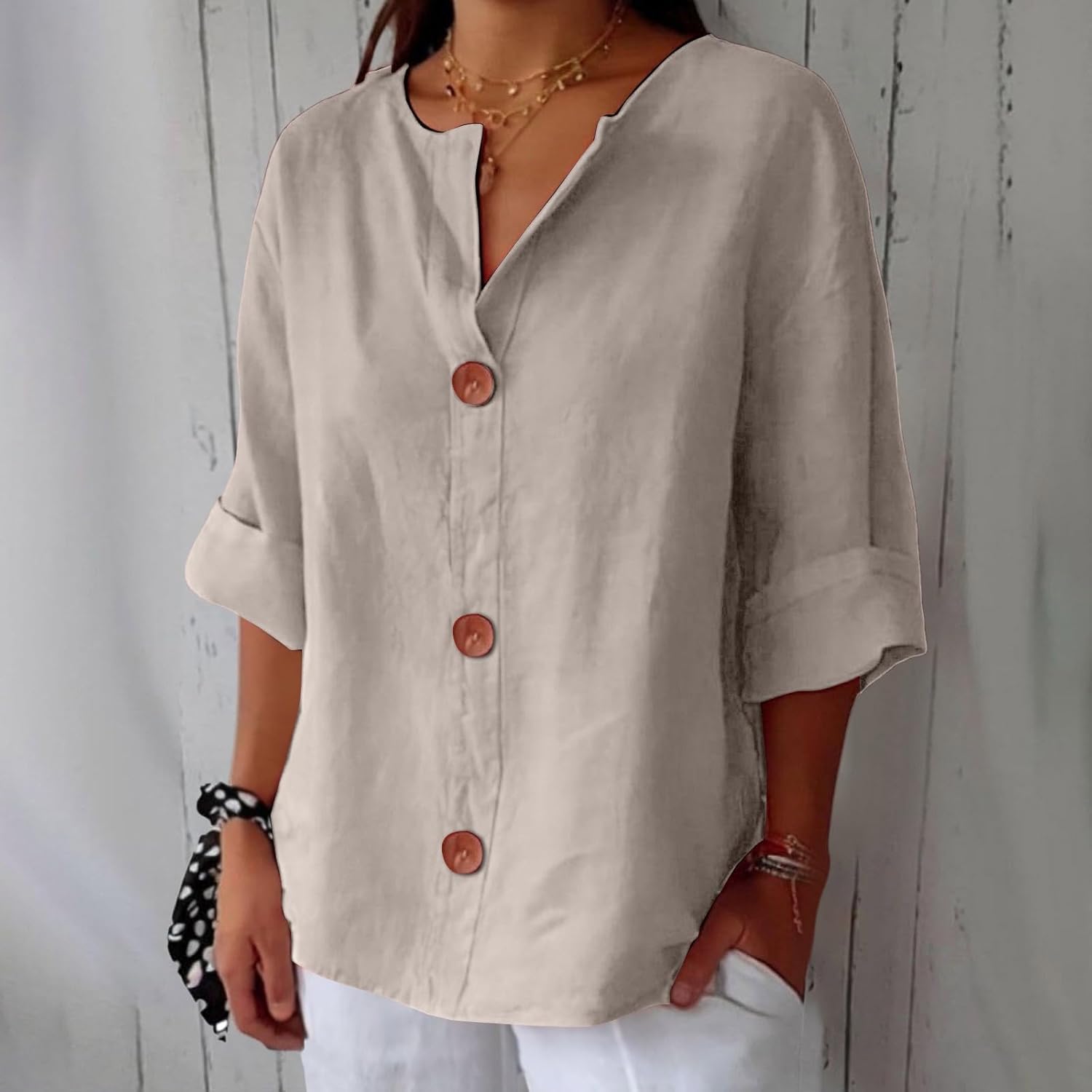 Irelie | relaxed timeless blouse