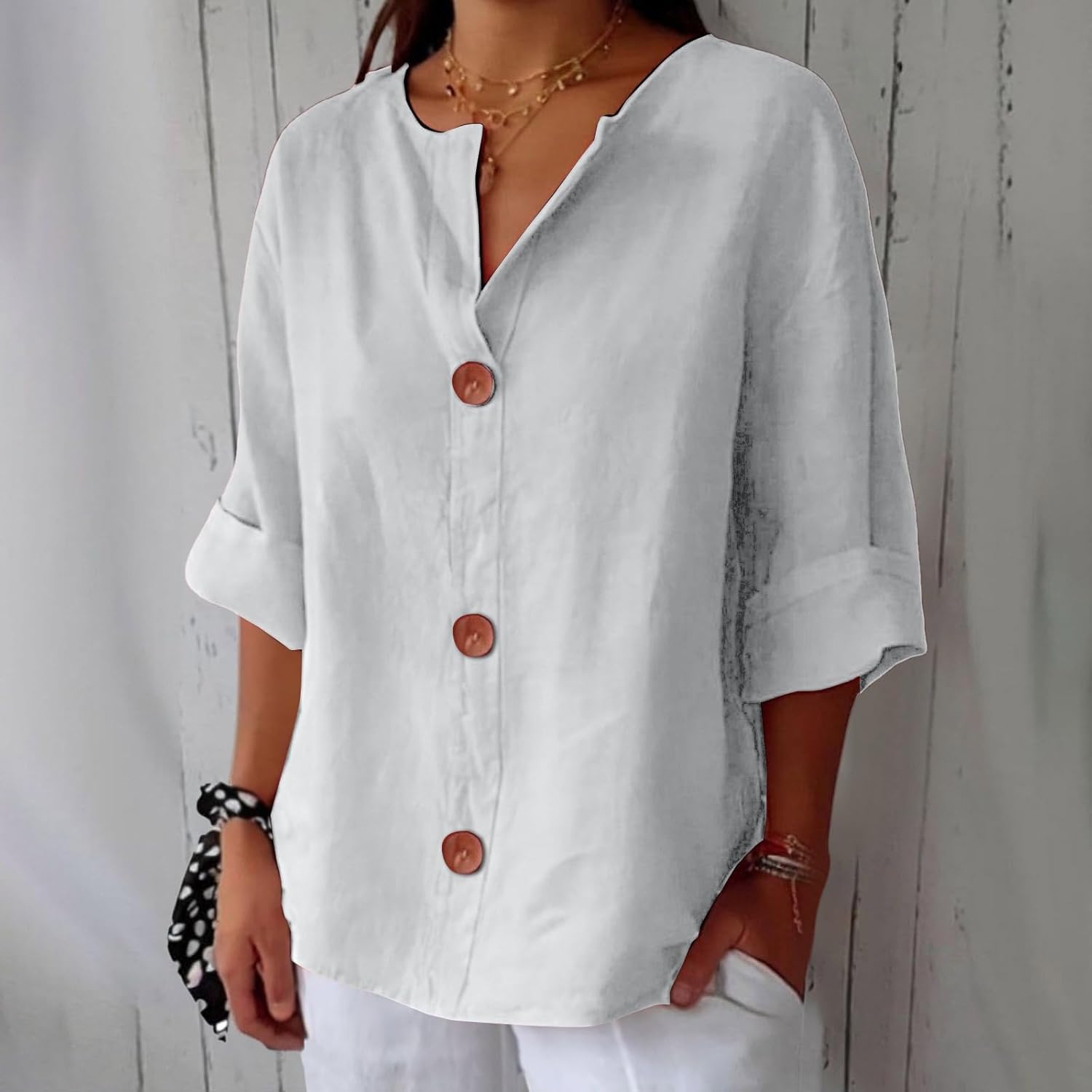 Irelie | relaxed timeless blouse