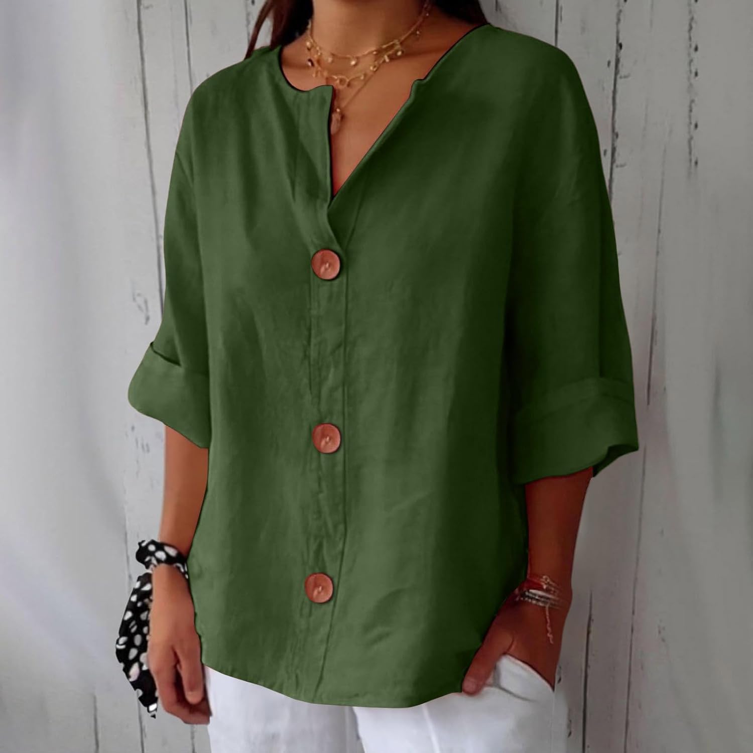 Irelie | relaxed timeless blouse