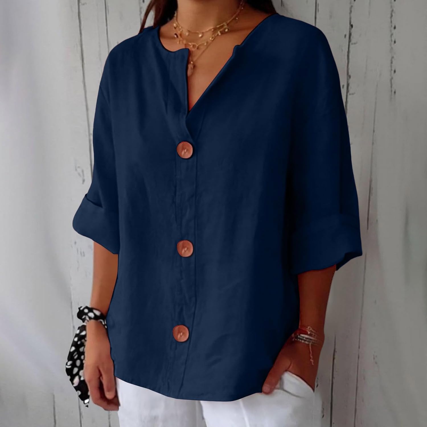 Irelie | relaxed timeless blouse