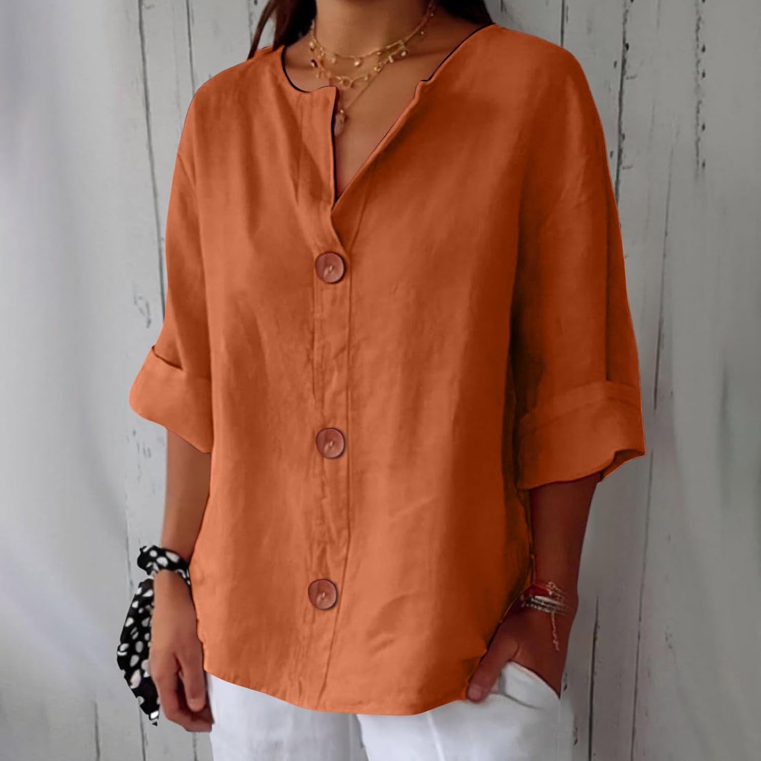 Irelie | relaxed timeless blouse