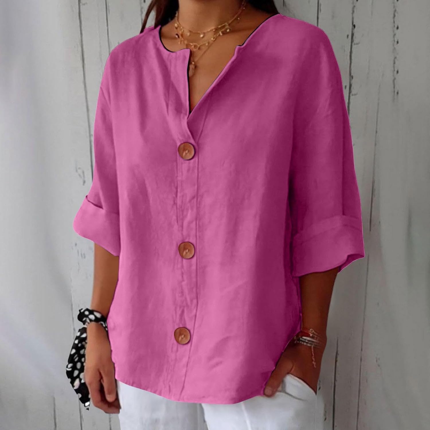 Irelie | relaxed timeless blouse