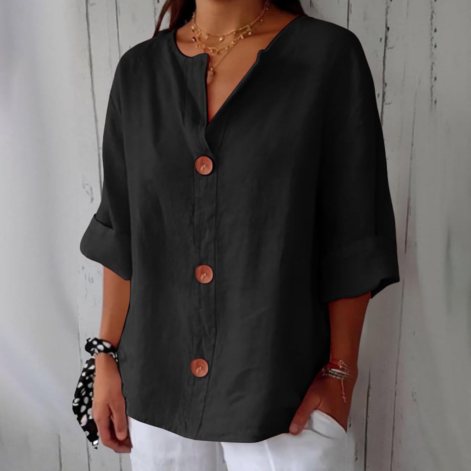 Irelie | relaxed timeless blouse
