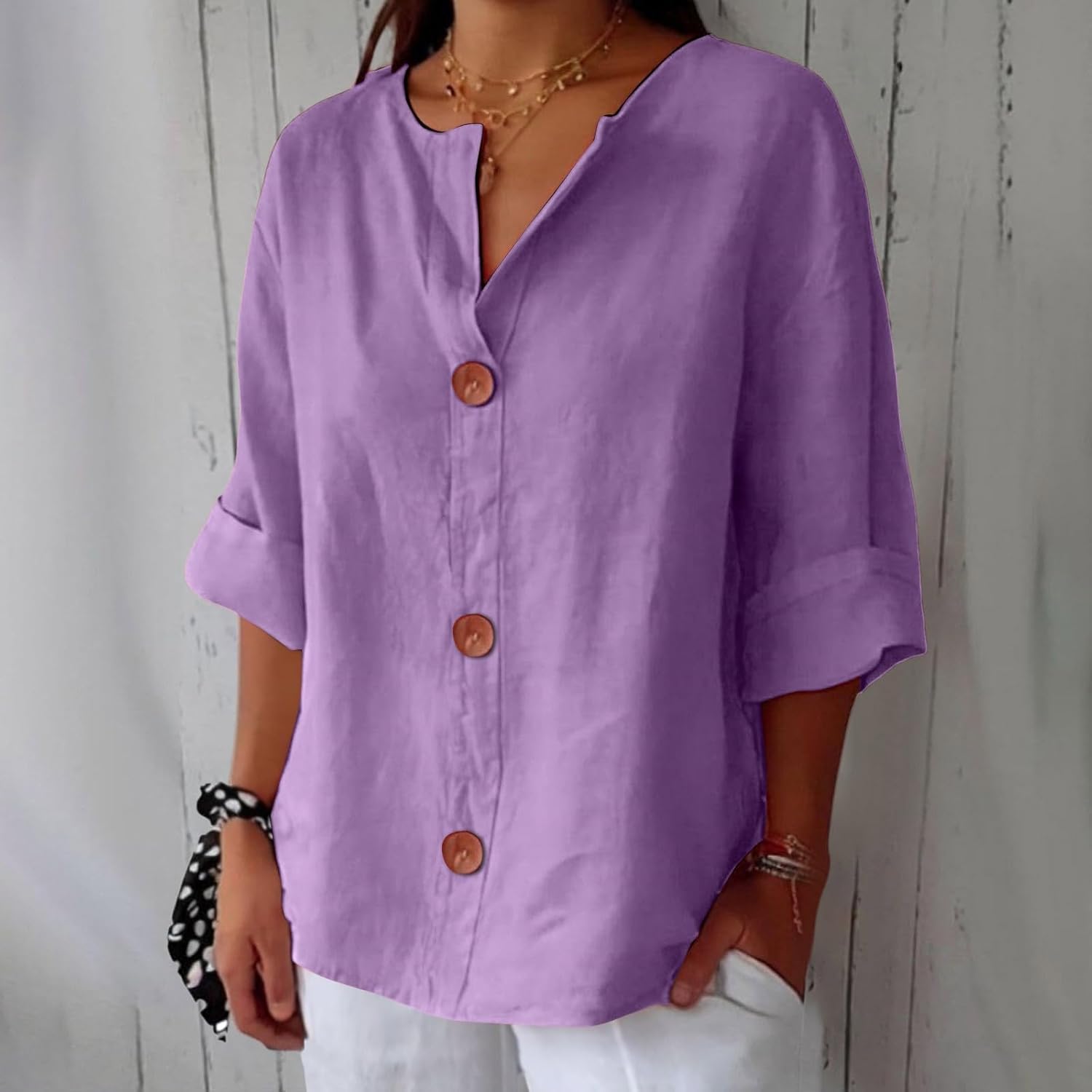 Irelie | relaxed timeless blouse