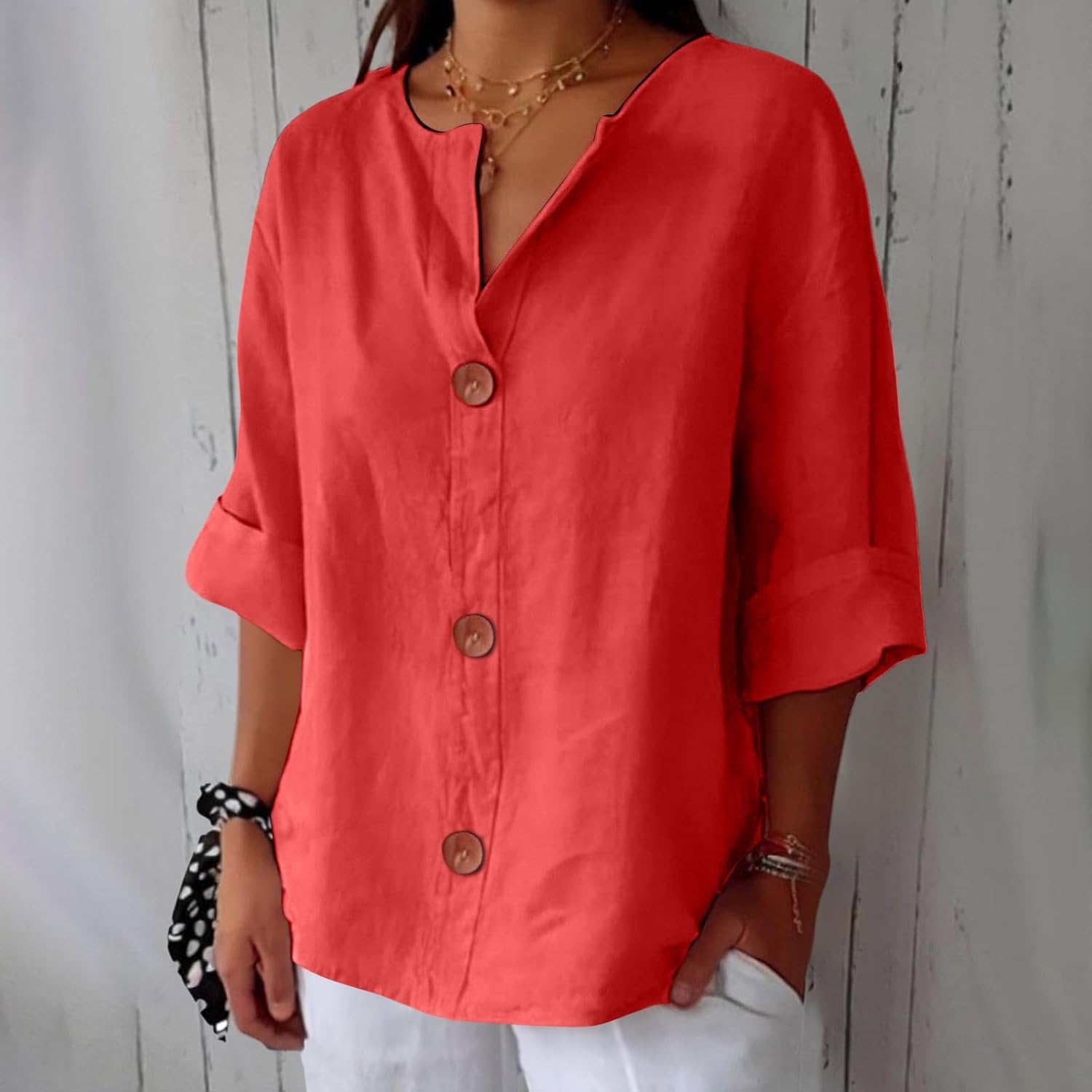 Irelie | relaxed timeless blouse