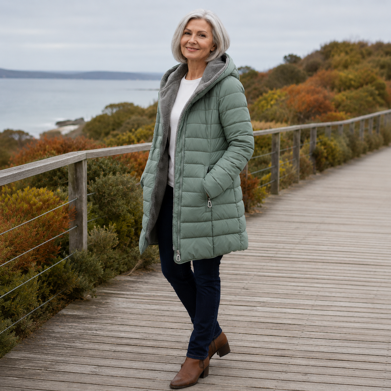BRÍDÍN | FLEECE-LINED WINTER COAT