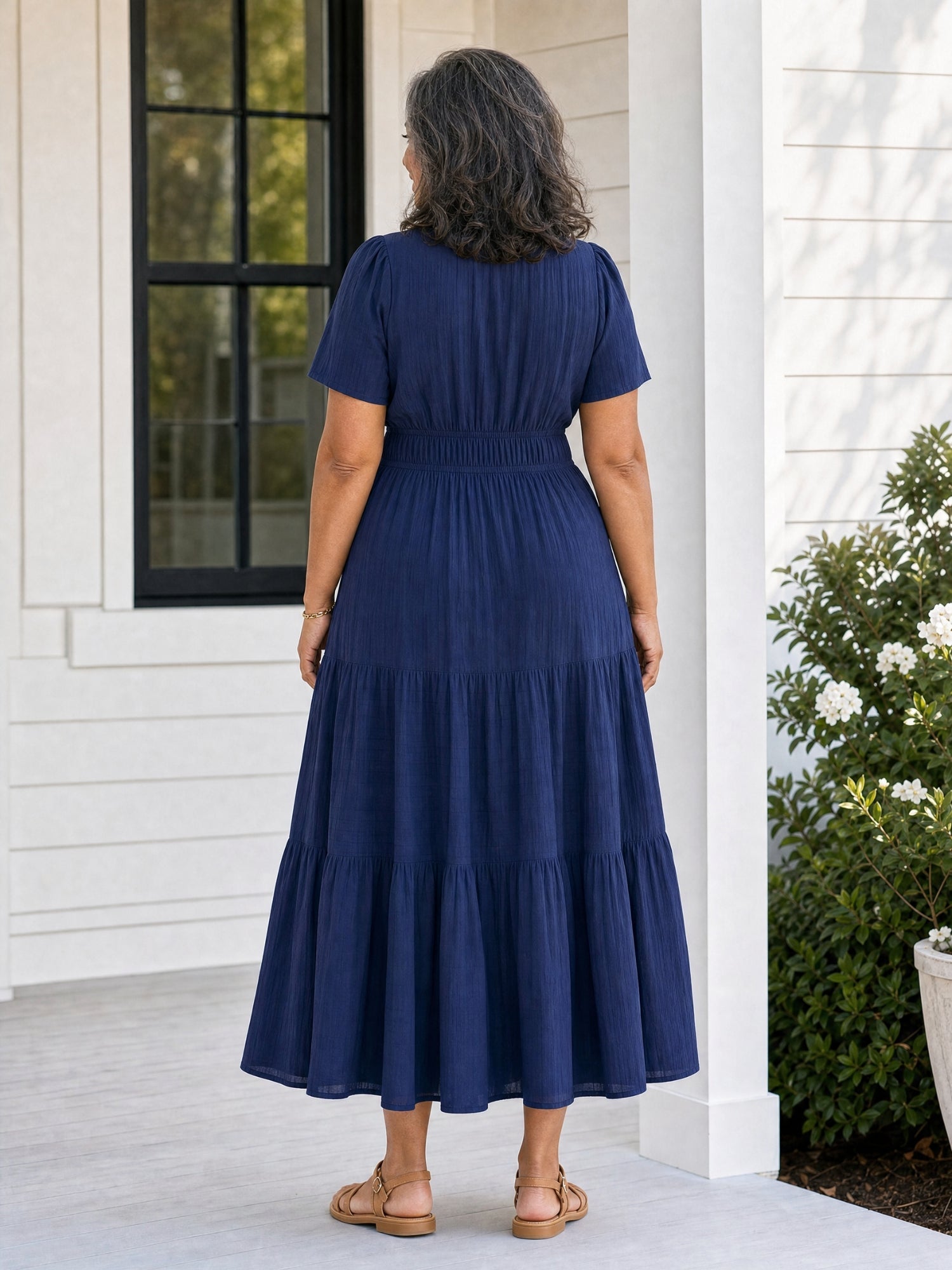 MUIRNE | TIERED MAXI DRESS