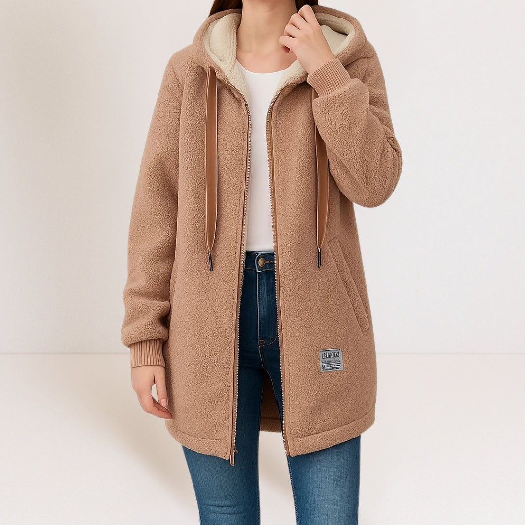 GORMLAITH | HOODED FLEECE JACKET