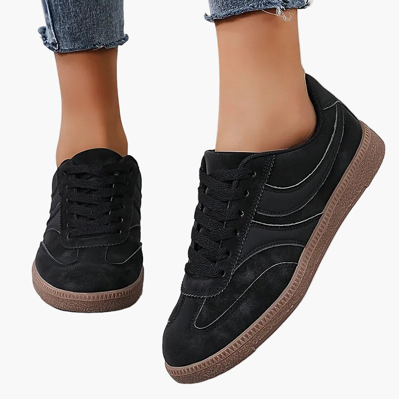 Reeve | Retro Lace-Up Flatform Trainers