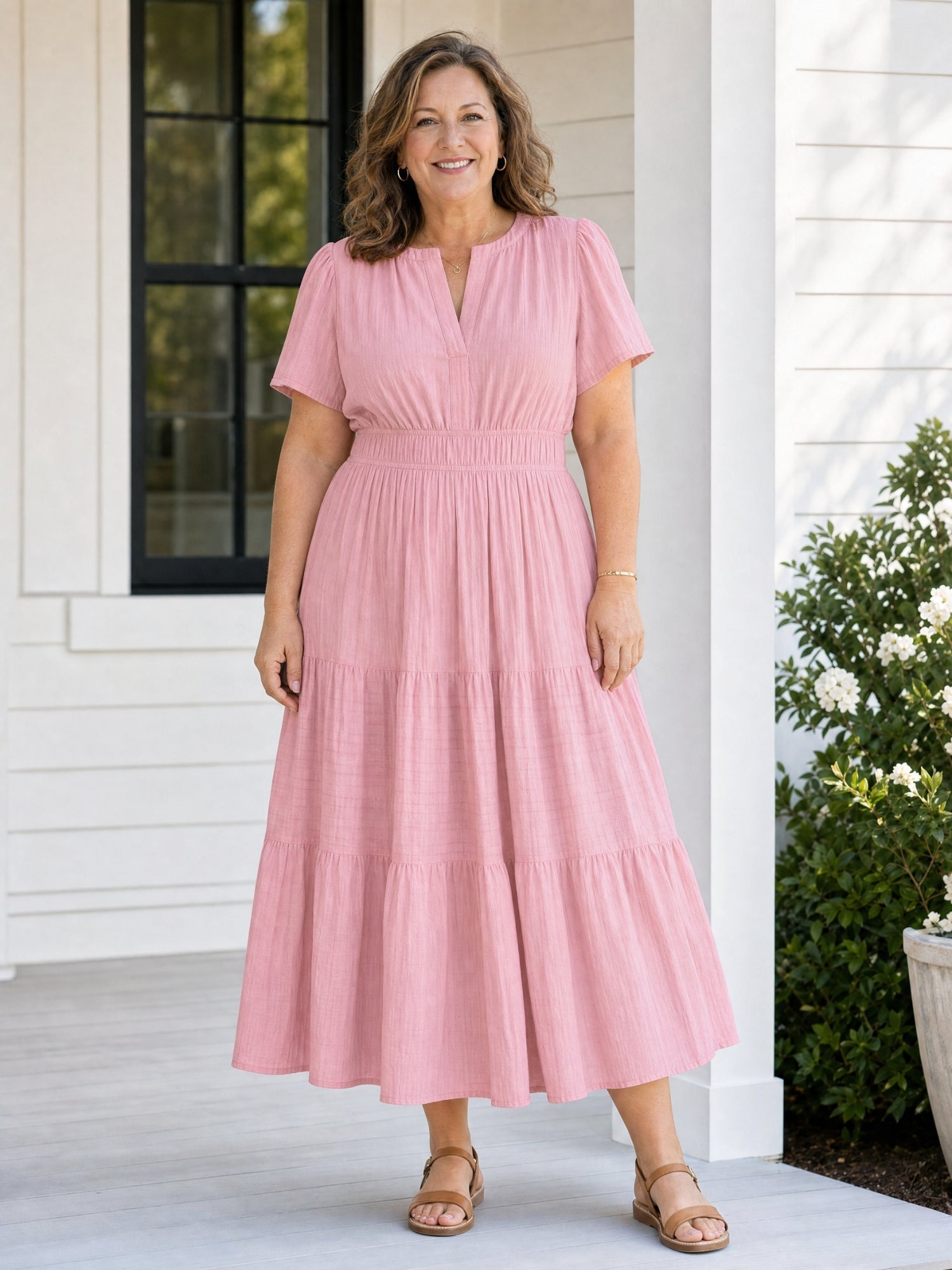 MUIRNE | TIERED MAXI DRESS