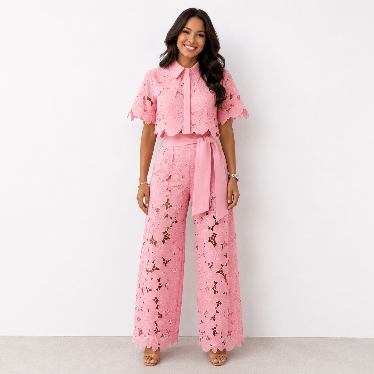 CLODAGH | EMBROIDERED TWO-PIECE SET