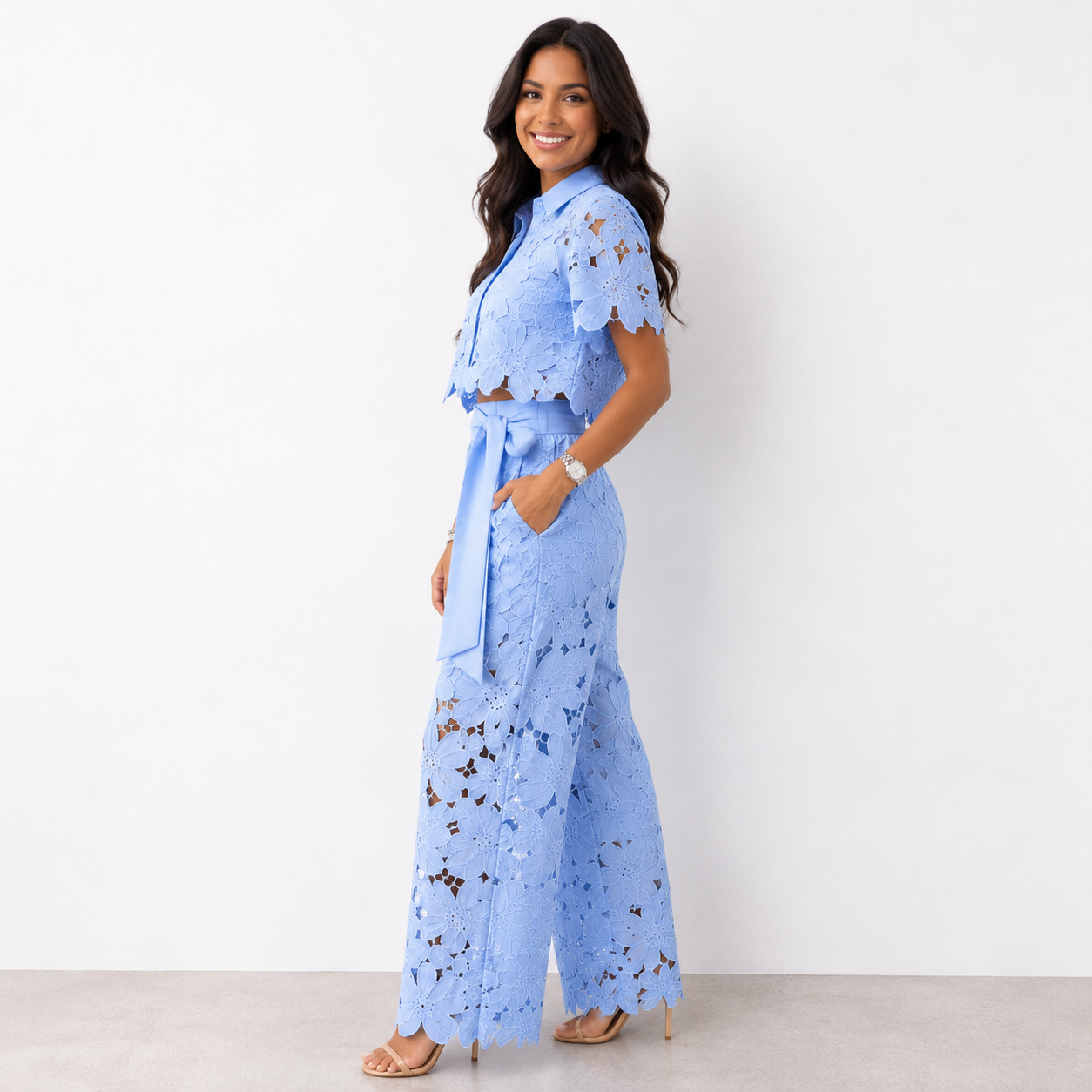 CLODAGH | EMBROIDERED TWO-PIECE SET