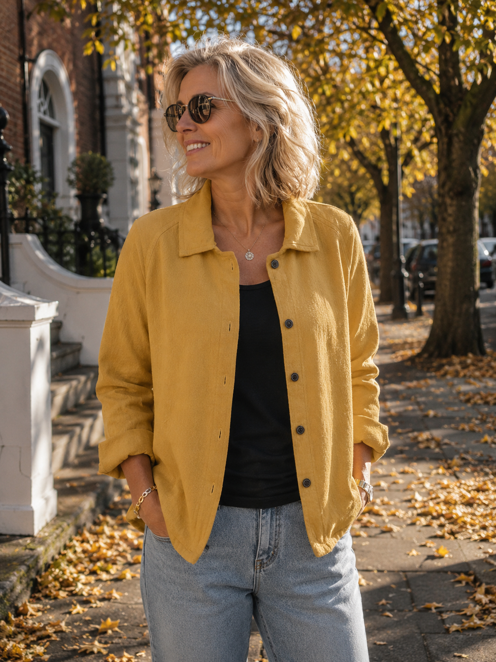 HARRIET | CLASSIC BUTTON-UP TOP