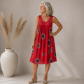 RÓISÍN | ARTISTIC PRINT SUMMER DRESS