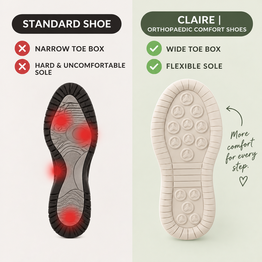 CLAIRE | ORTHOPAEDIC COMFORT SHOES