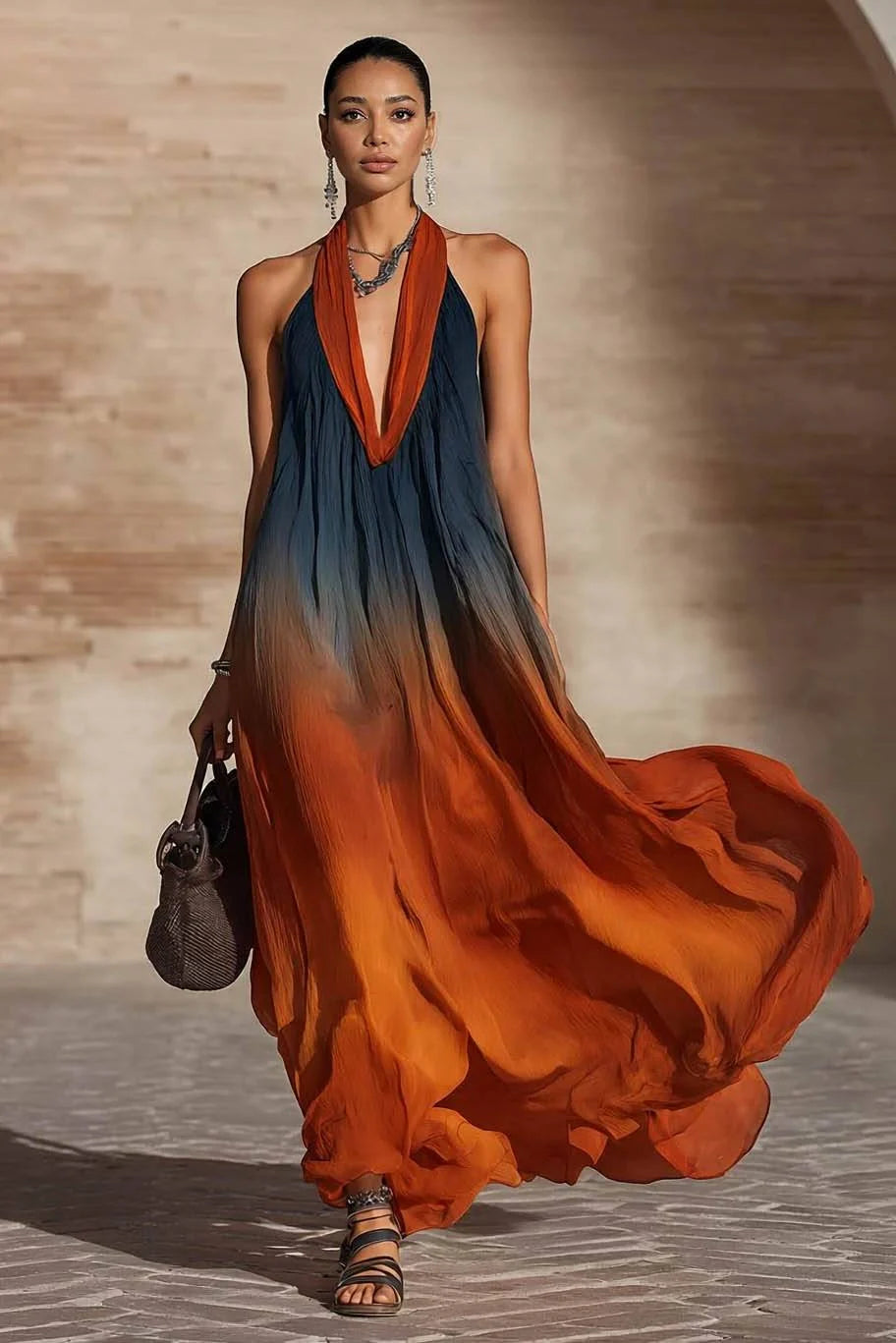 CAOIMHE | FLOWING MAXI DRESS