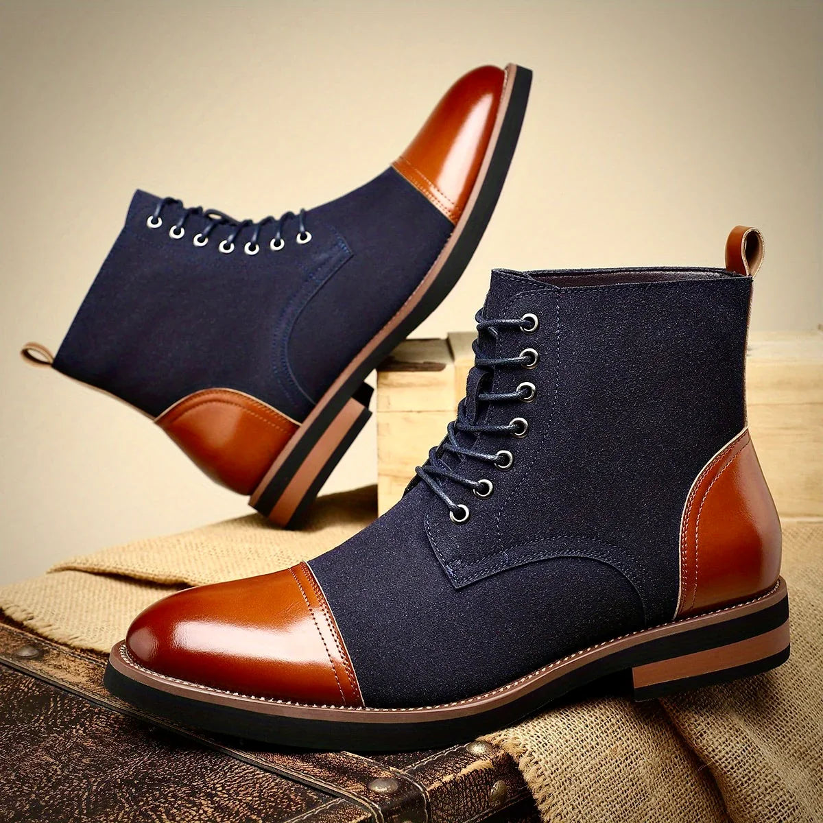 CIAN | OXFORD LACE-UP BOOTS