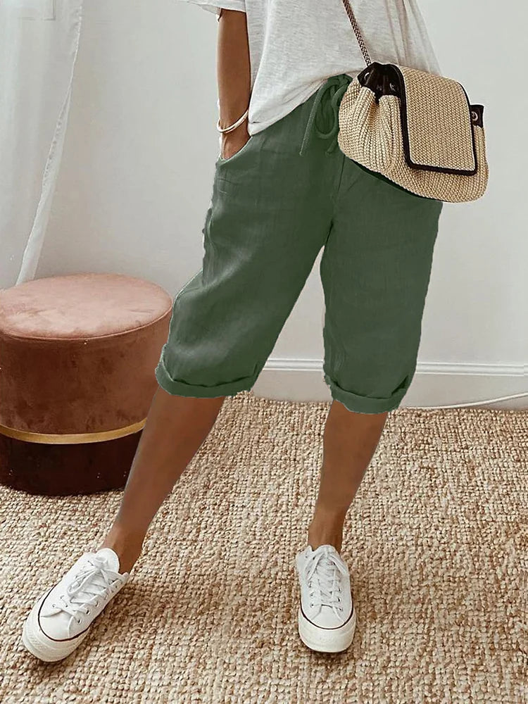 SÍLE | RELAXED COTTON SHORTS
