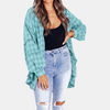 SAOIRSE | OVERSIZED FLANNEL BLOUSE