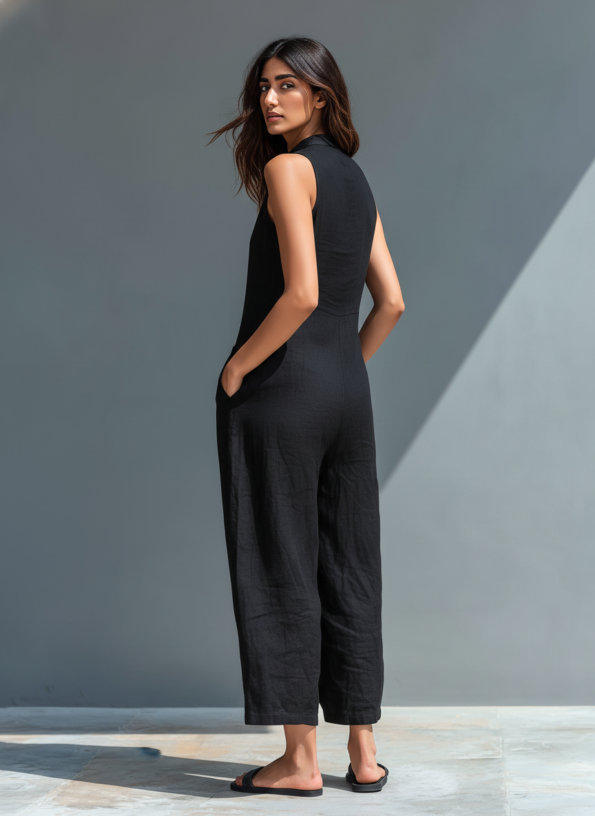 RÓISE | RELAXED SLEEVELESS JUMPSUIT