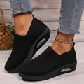 Wren | Knit Slip-On Platform Trainers