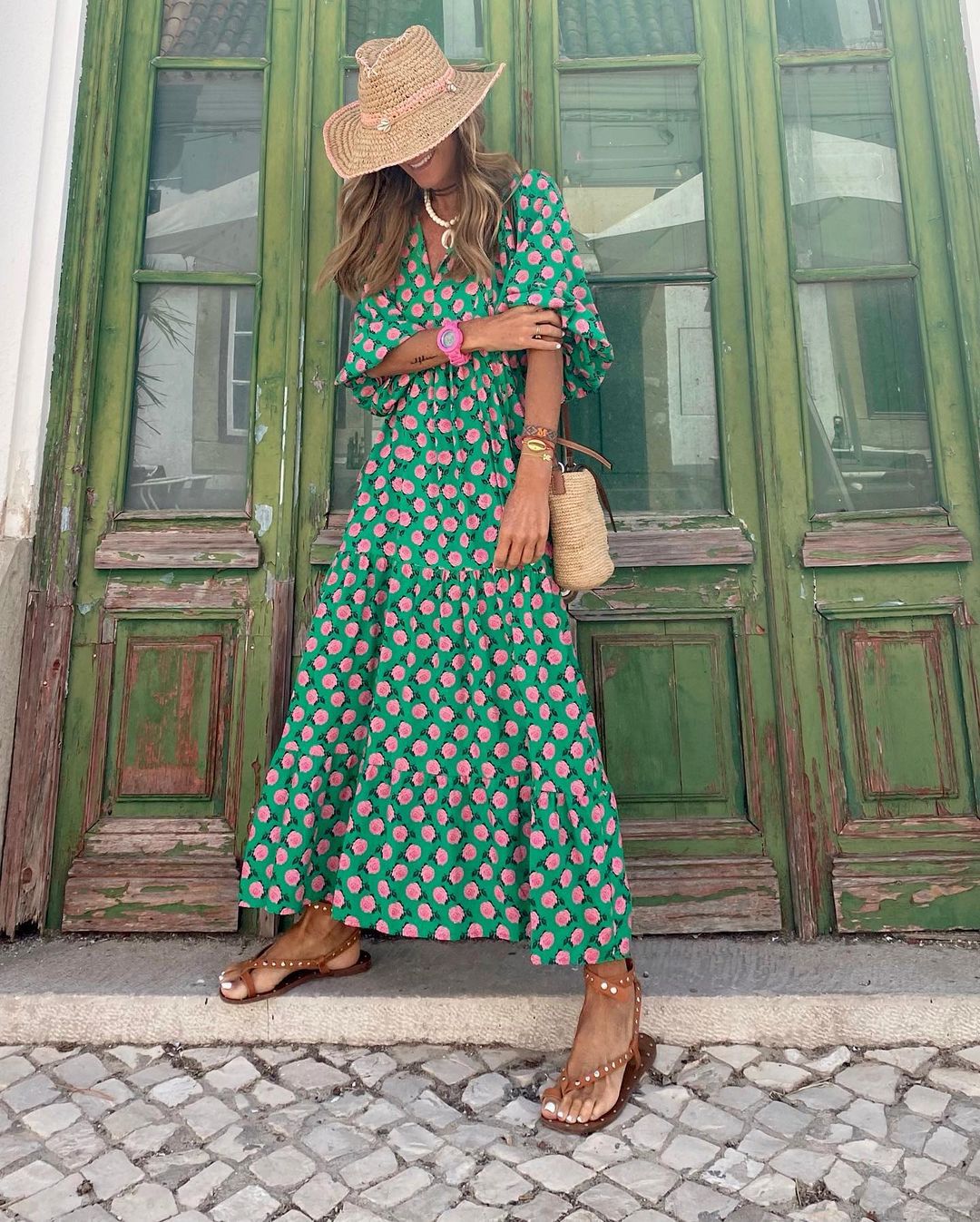 Bellona | Long boho summer dress