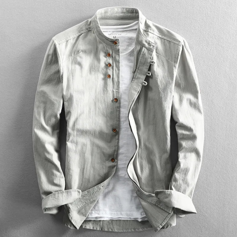 CONOR | STAND-COLLAR SHIRT