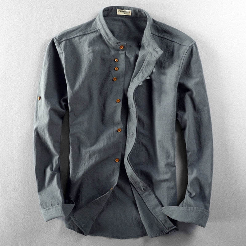 CONOR | STAND-COLLAR SHIRT