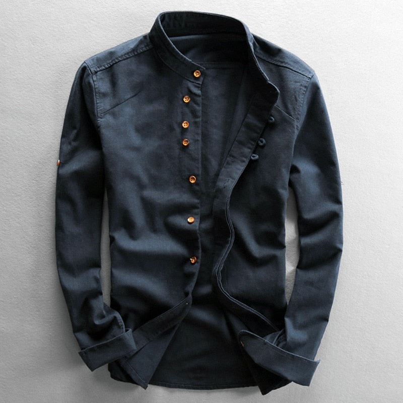 CONOR | STAND-COLLAR SHIRT