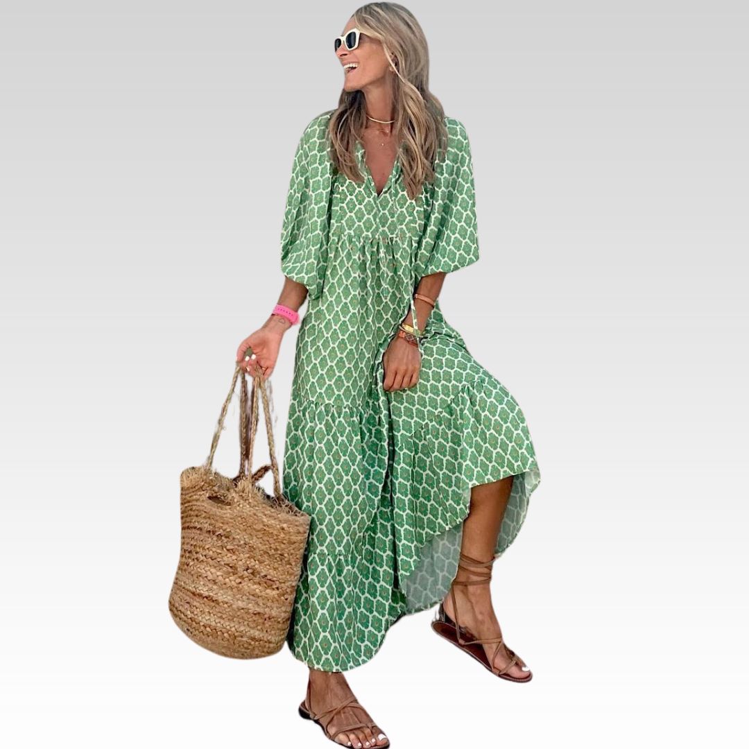 Bellona | Long boho summer dress