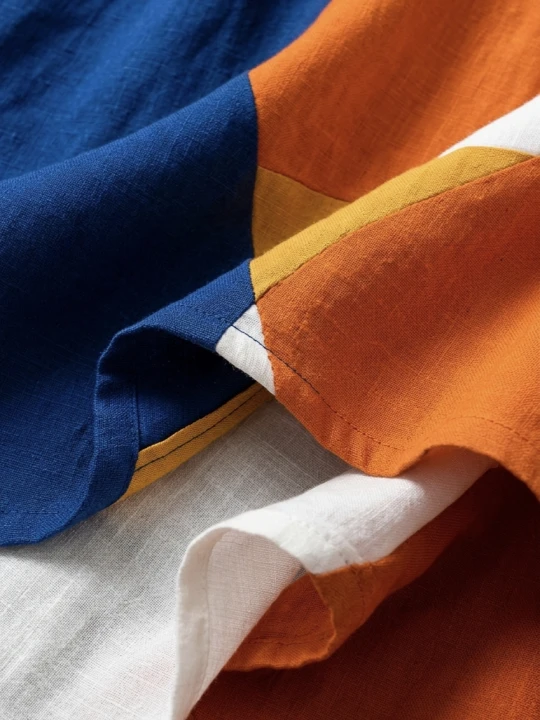 Petra | Colour Block V-Neck Sleeveless Maxi Dress