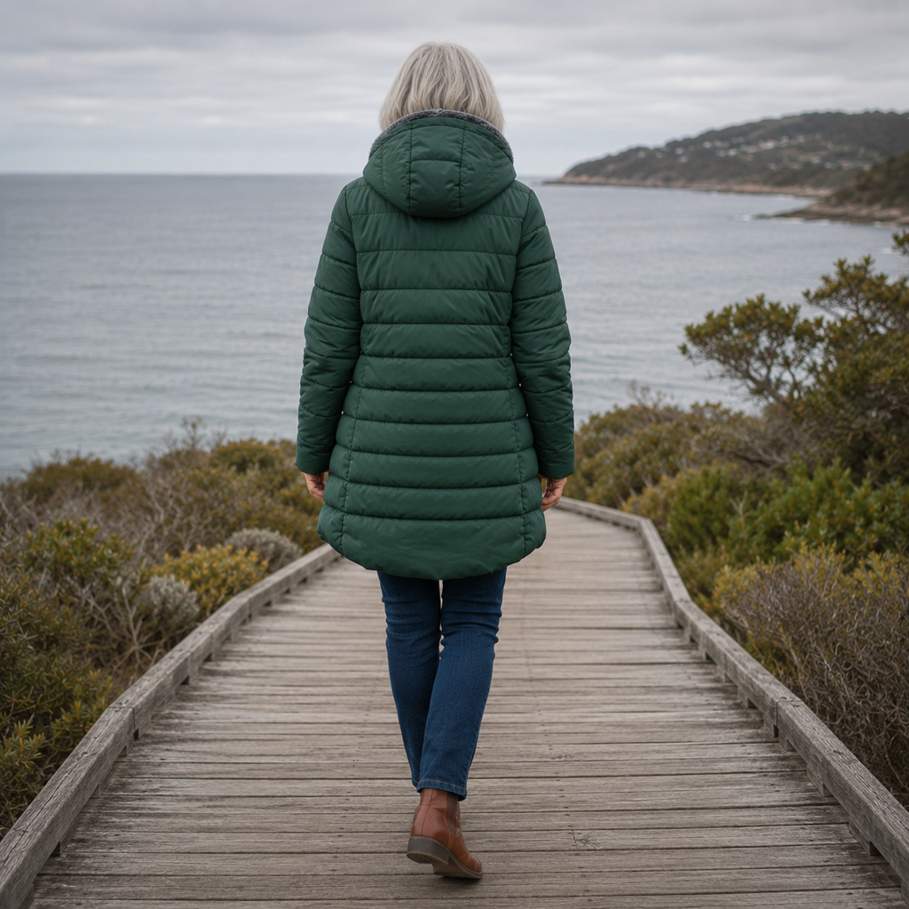 BRÍDÍN | FLEECE-LINED WINTER COAT