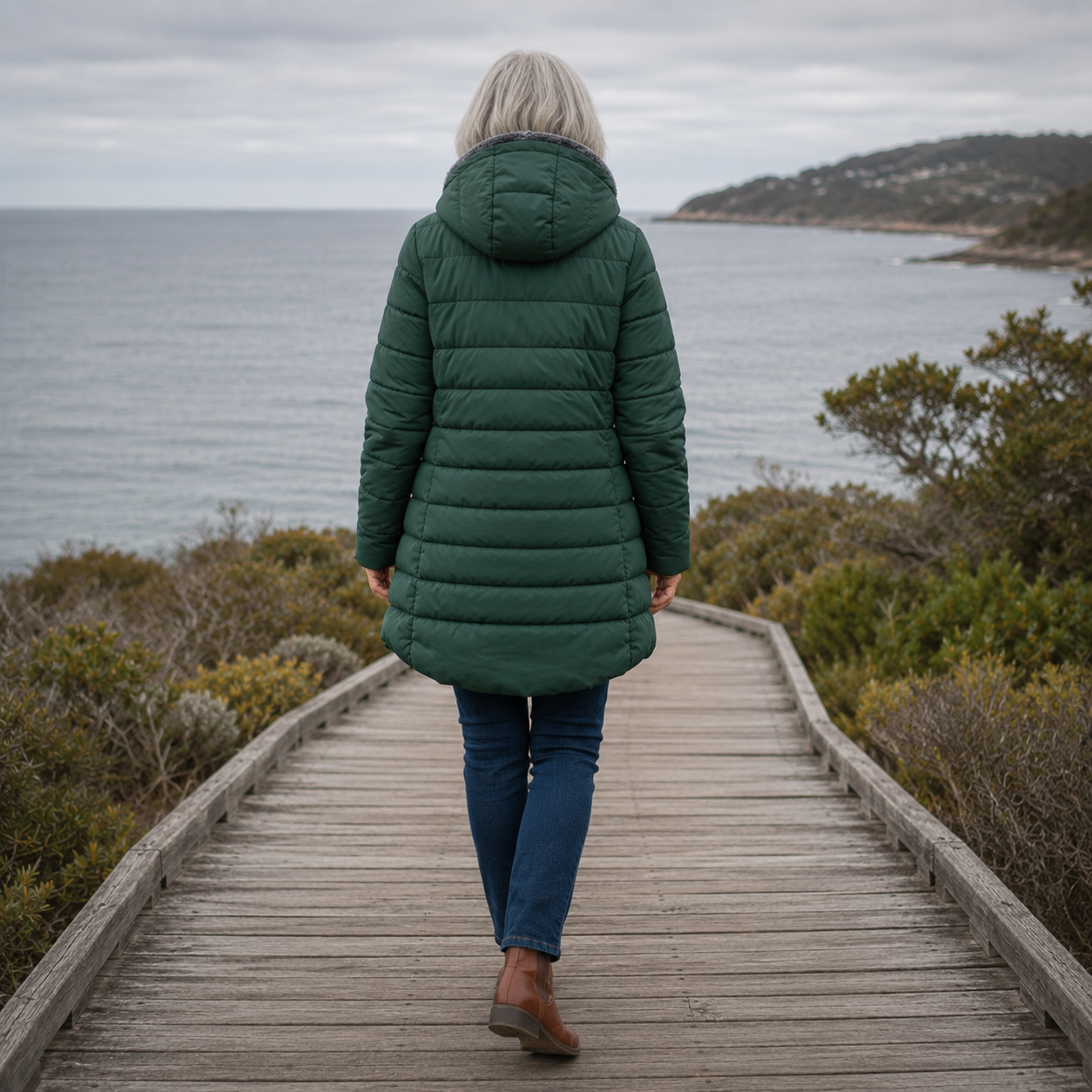 BRÍDÍN | FLEECE-LINED WINTER COAT