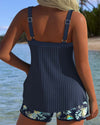 FIADH | STRIPED TANKINI SET